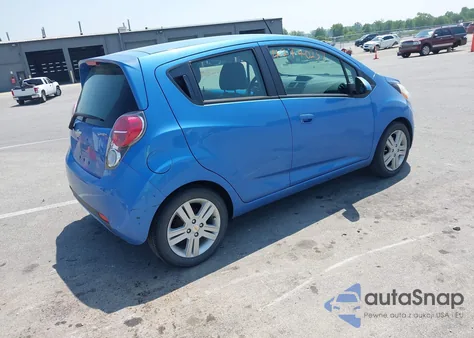 2014 Chevrolet Spark 1Lt Auto из США, поврежденный, VIN KL8CD6S9XEC408505